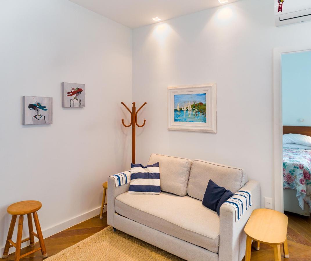 Quarto E Sala Coracao Do Leblon Rio de Janeiro Luaran gambar