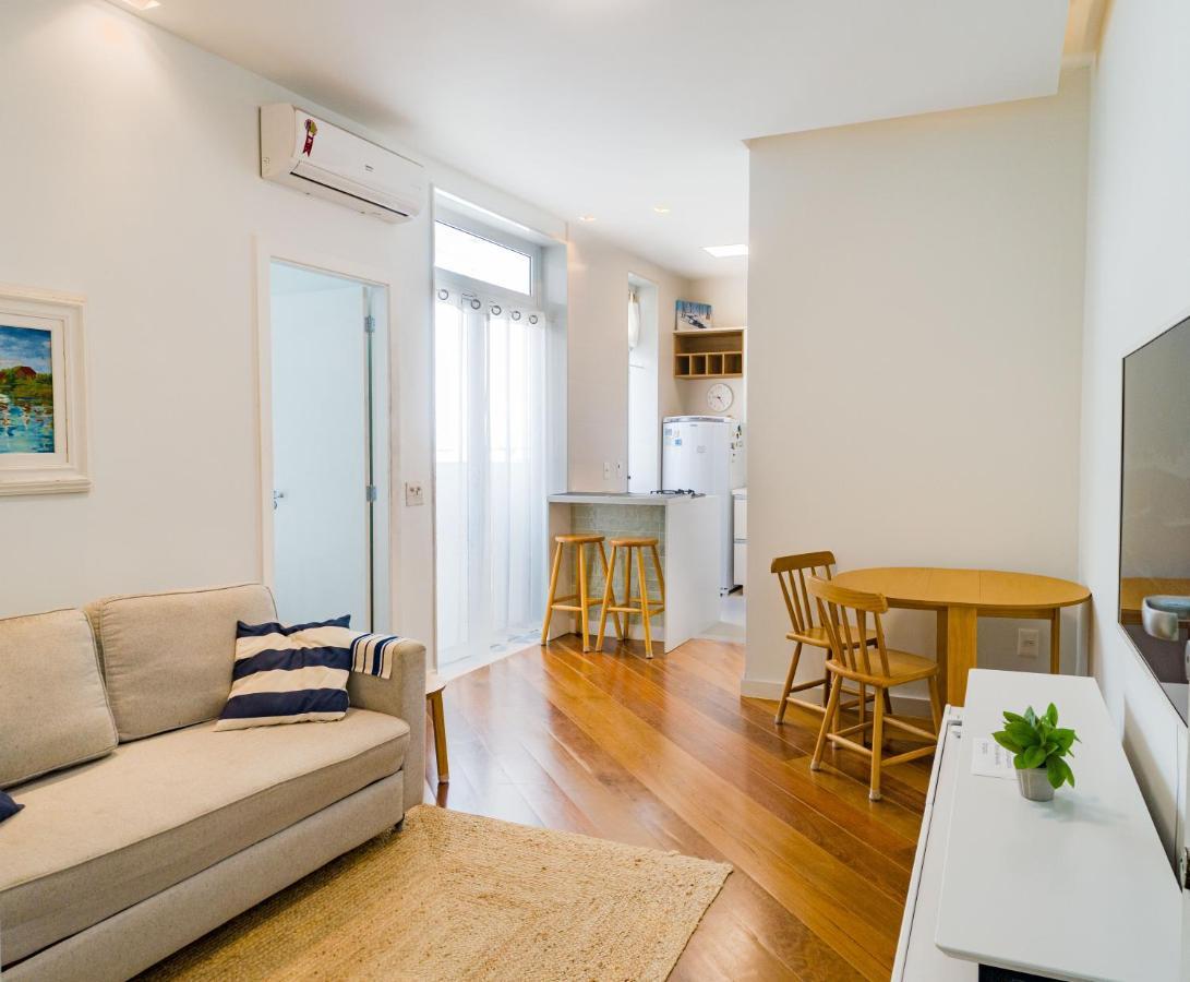 Quarto E Sala Coracao Do Leblon Rio de Janeiro Luaran gambar