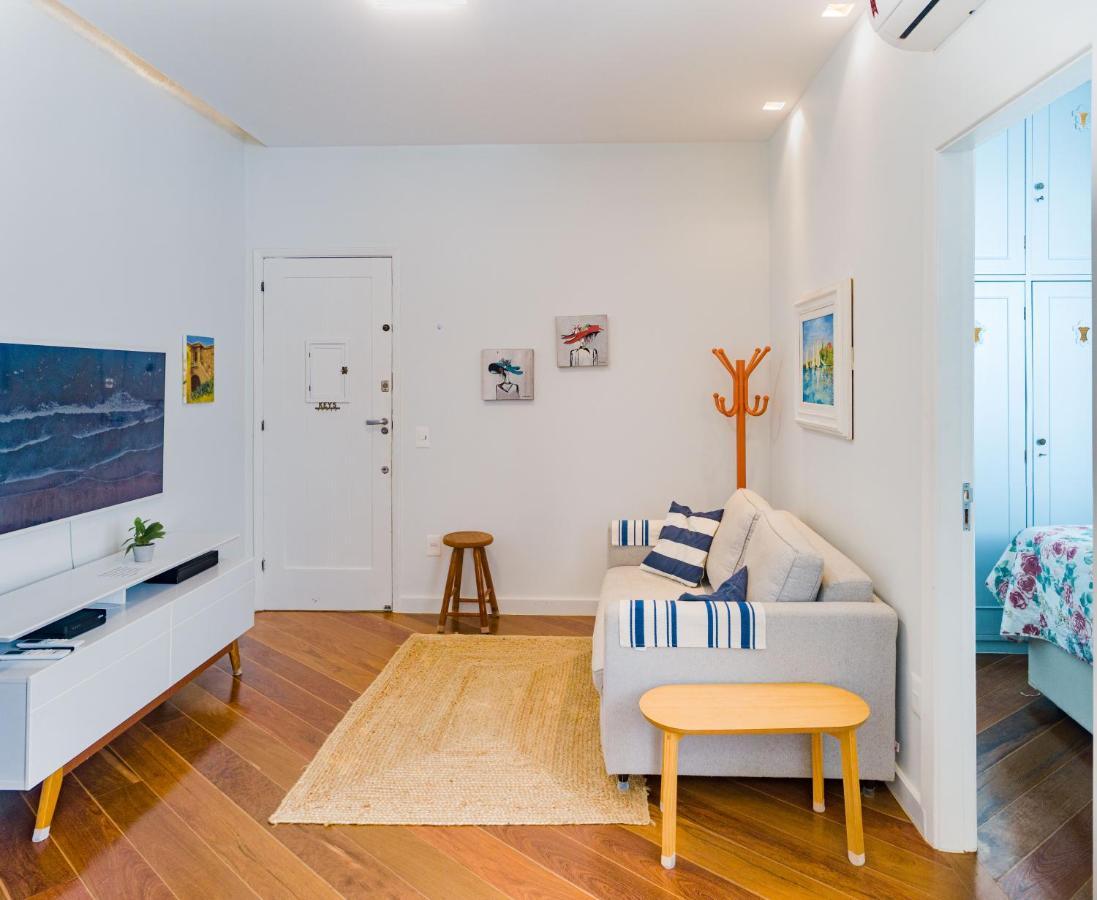 Quarto E Sala Coracao Do Leblon Rio de Janeiro Luaran gambar